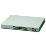 Allied Telesis CentreCOM FS980M/28PS - Switch - L3 - gestito - 24 x 10/100 (PoE+) + 4 x 1000Base-X SFP (uplink) - montabile su rack - PoE+ (375 W)